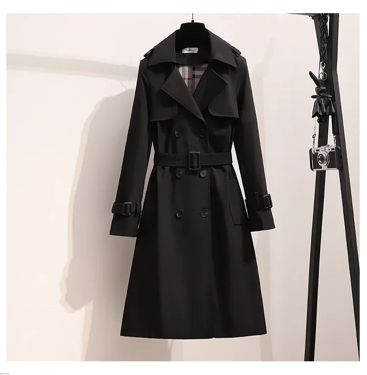 Kyra Elegant Belted Trench Garmentchic