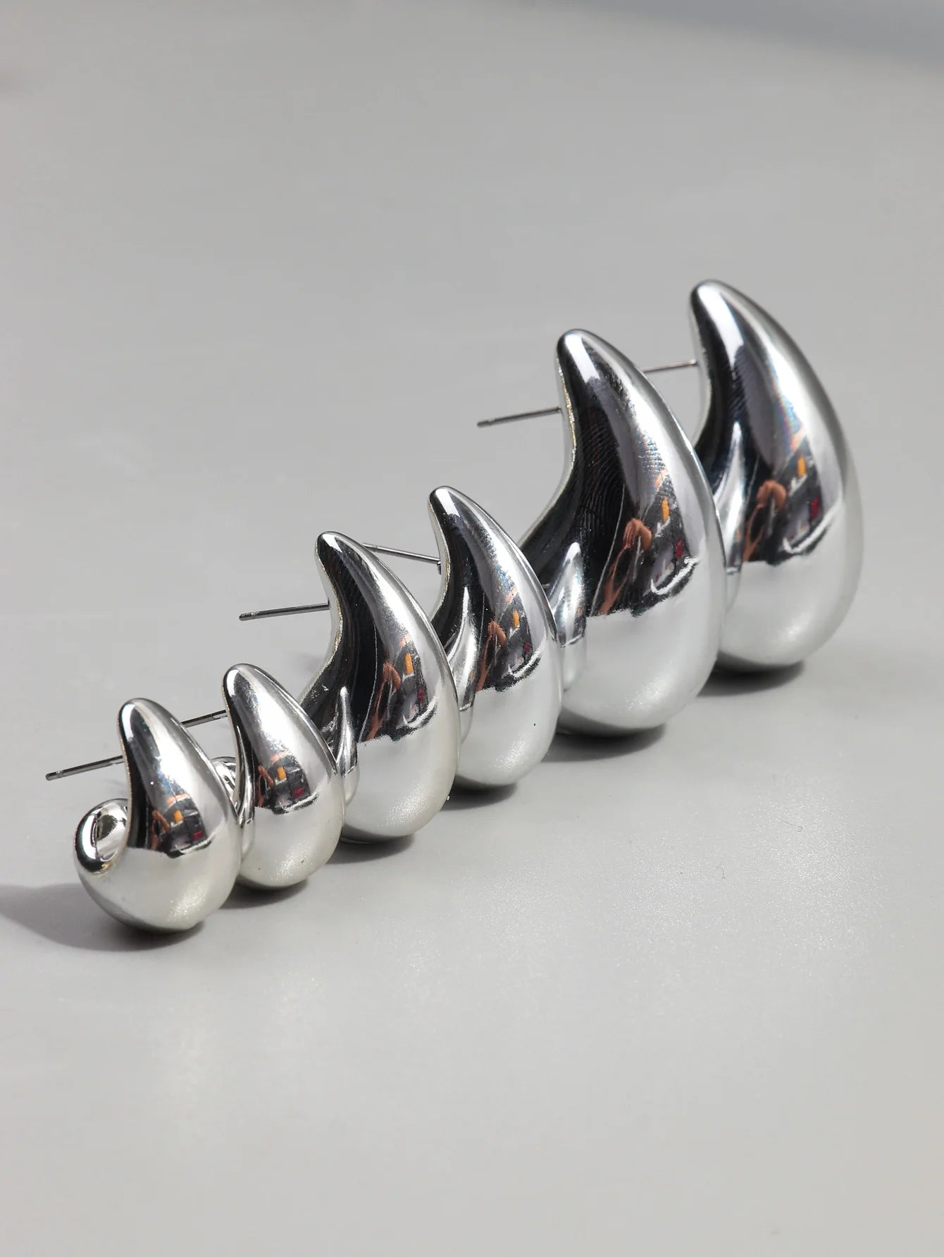 Aurora Gold Teardrop Earrings