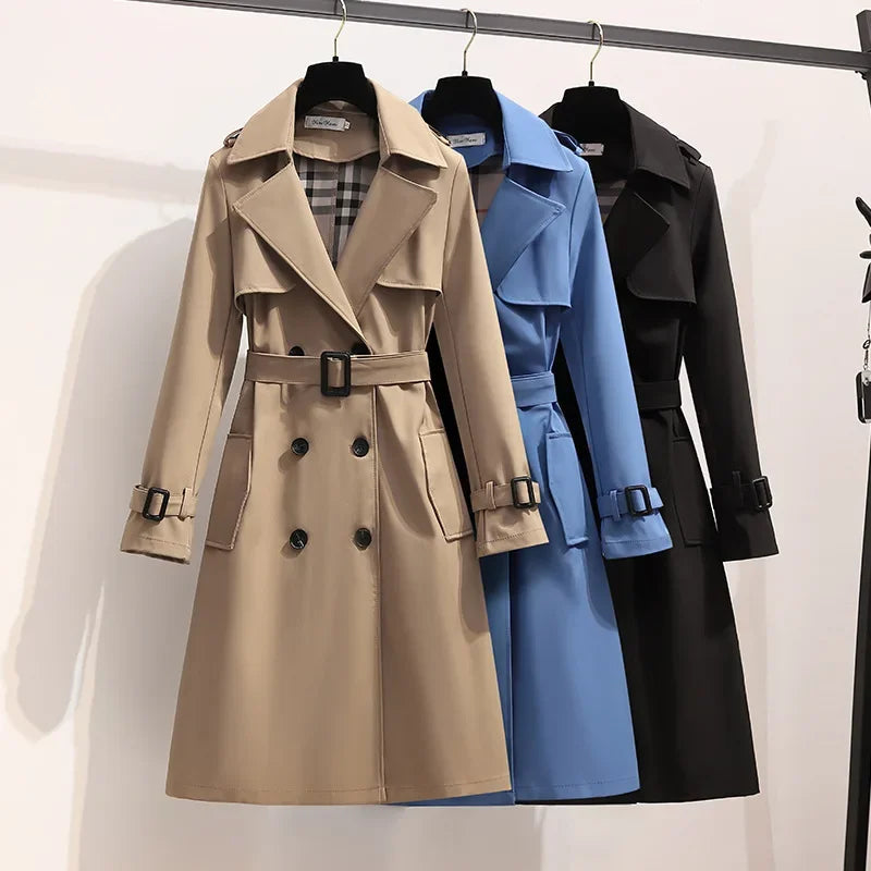 Kyra Elegant Belted Trench Garmentchic
