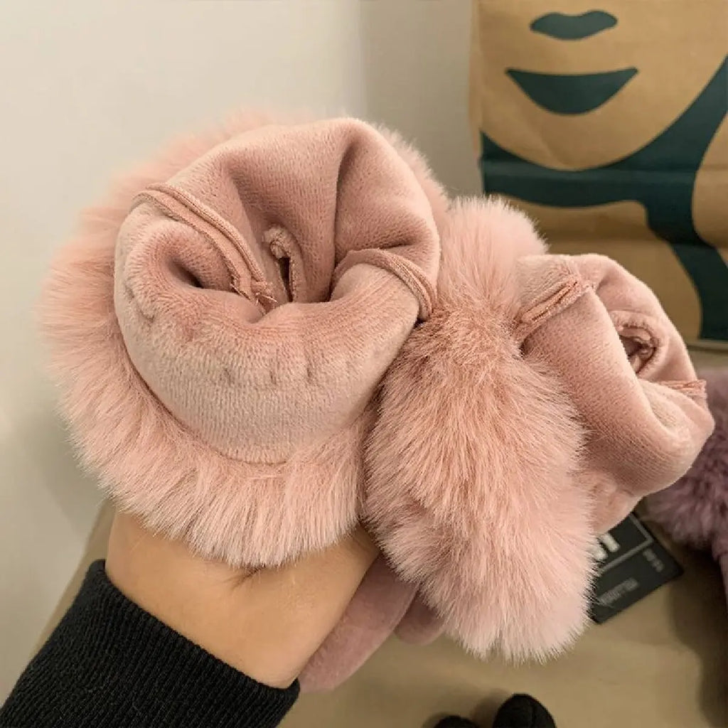 Mila Fur Gloves