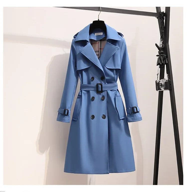 Kyra Elegant Belted Trench Garmentchic