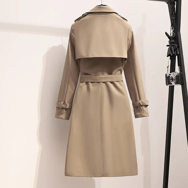 Kyra Elegant Belted Trench Garmentchic