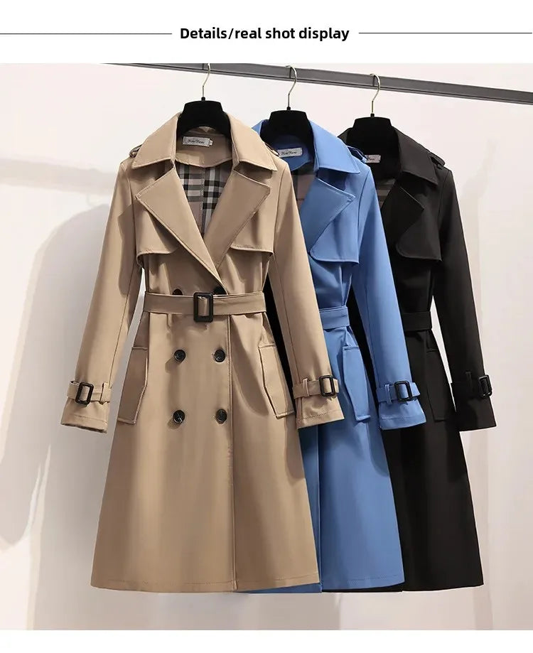 Kyra Elegant Belted Trench Garmentchic