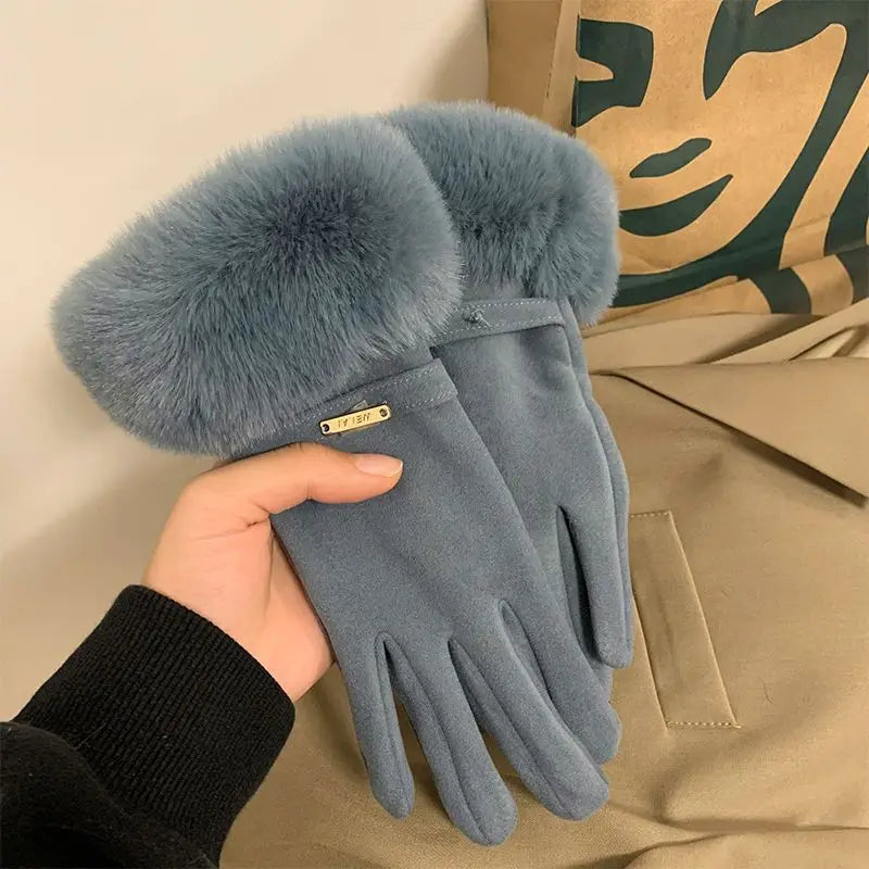 Mila Fur Gloves