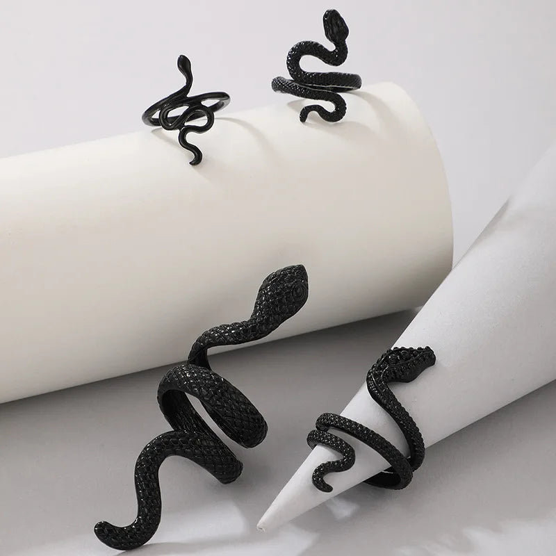 Luxury Snake Ring Set