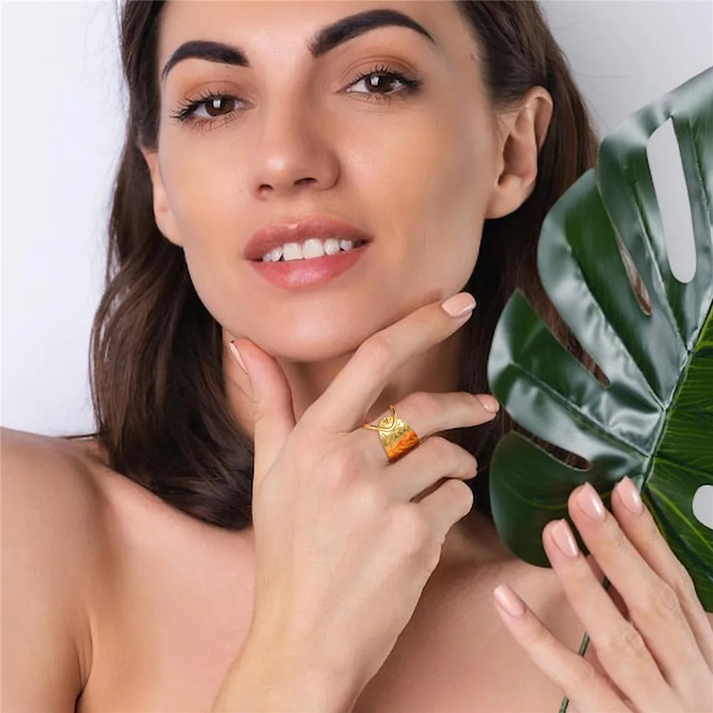 Brixton Stainless Steel Women Rings