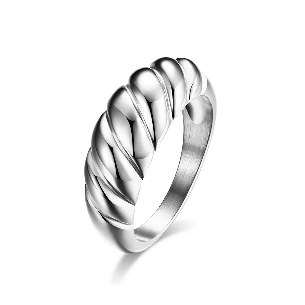 Twisted Rope Band Ring