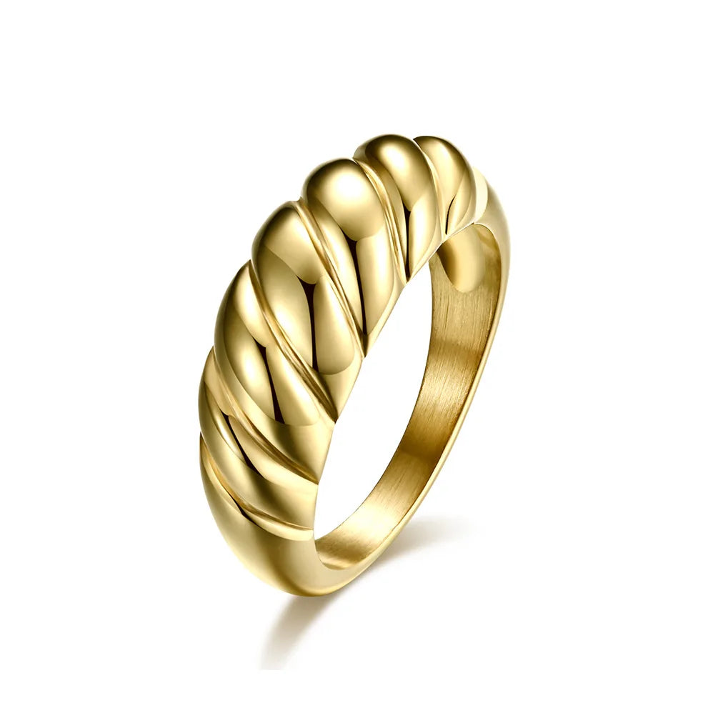Twisted Rope Band Ring