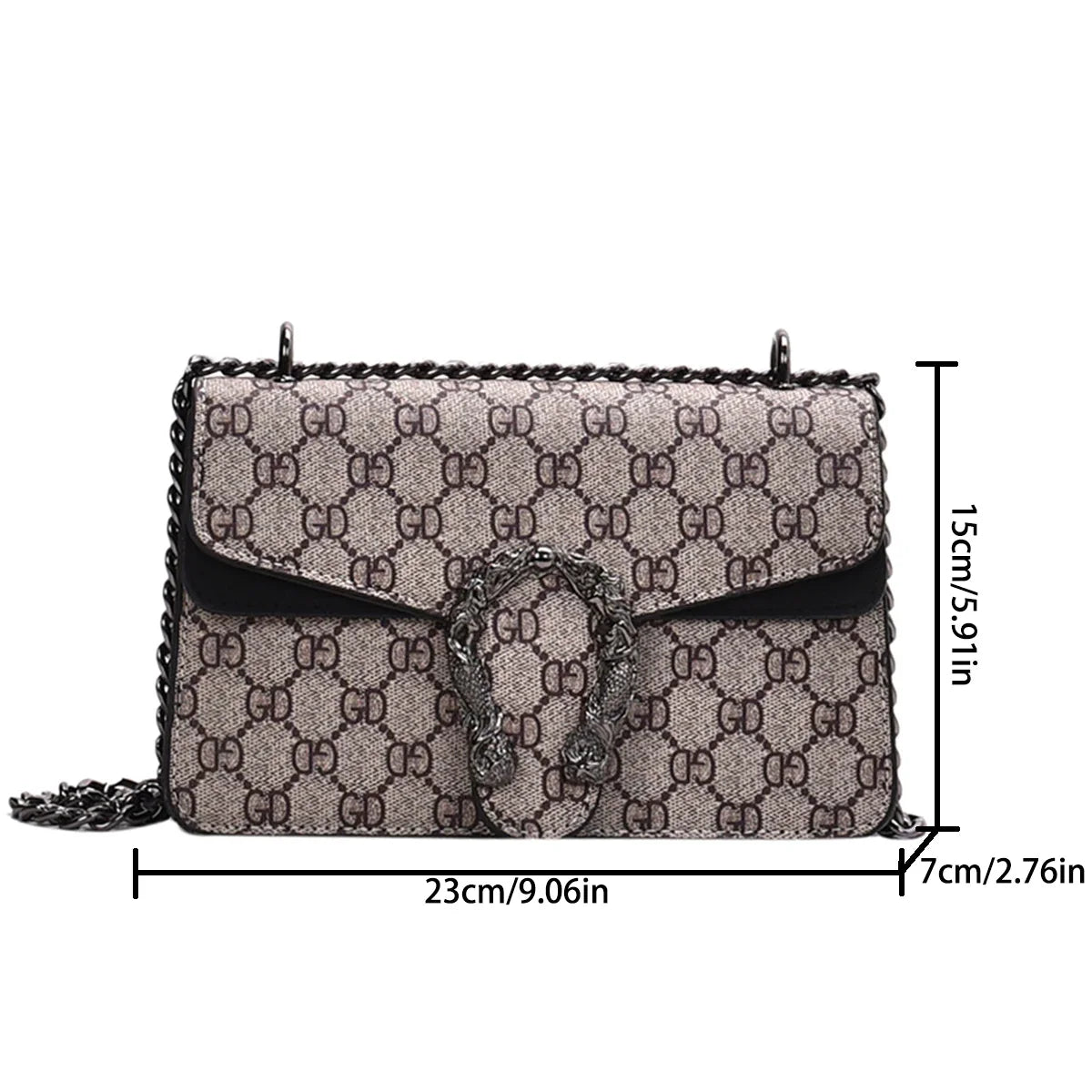 Monroe Signature Chain Bag