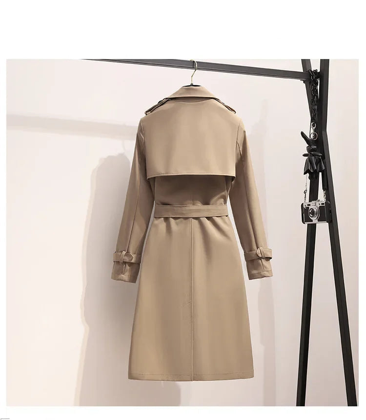 Kyra Elegant Belted Trench Garmentchic